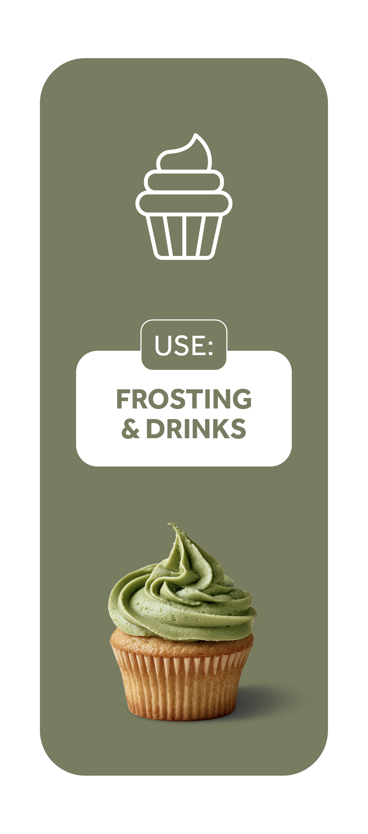 Frostings & Drinks natural food coloring collection.
